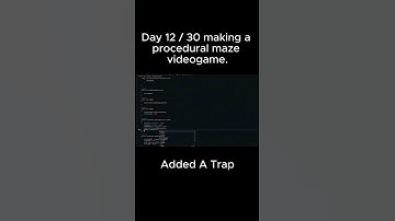Day 12 making a procedural Maze Videogame #gamedevblog #fantasy #games #maze #shorts #development