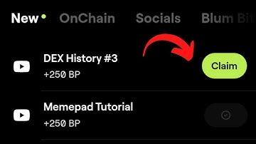 DEX History #3 Blum Code | Blum Code DEX History #3 | Blum Youtube Video Code