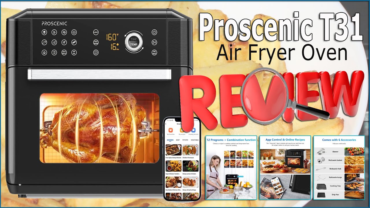 Aria 10 Qt. Touchscreen Air Fryer Oven Review 