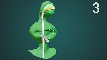 CGC Classic: Rigging an Alien Face (Blender 2.4) - Modeling and Animating an Alien Character Pt. 3