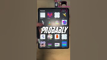 How to Organize Your Procreate Gallery #shorts