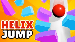 Helix 🧬 Jump/ Stack ball gameplay 😱🥶 screenshot 2
