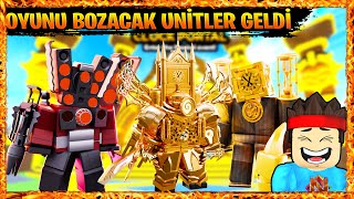 EFSANE GUNCELLEME BU UNİTLER OYUNU BOZAR KANKA  🚽 Roblox Skibidi Toilet Tower Defense