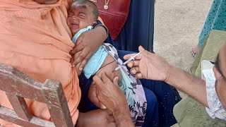 Baby Injection Video | Doctor Kit | Baby Injection Crying | crying Doctor Injection Baby 🤣