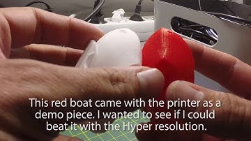 FlashForge Finder 3D print quality and testing