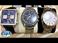 3 orologi "Grail": TAG HEUER MONACO, OMEGA SPEEDMASTER, GRAND SEIKO "SNOWFLAKE"