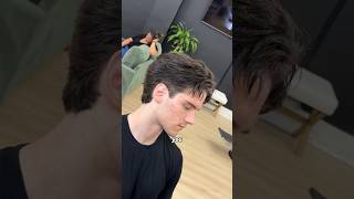 Problem solving an overgrown haircut that does Not suit his face shape #chicagobarber #hairstyle