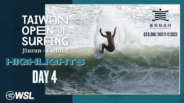 Highlights: Taiwan Open of Surfing 2025 - Day 4