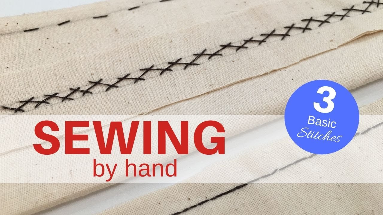 5 Basic Hand Sewing Stitches to try now! 