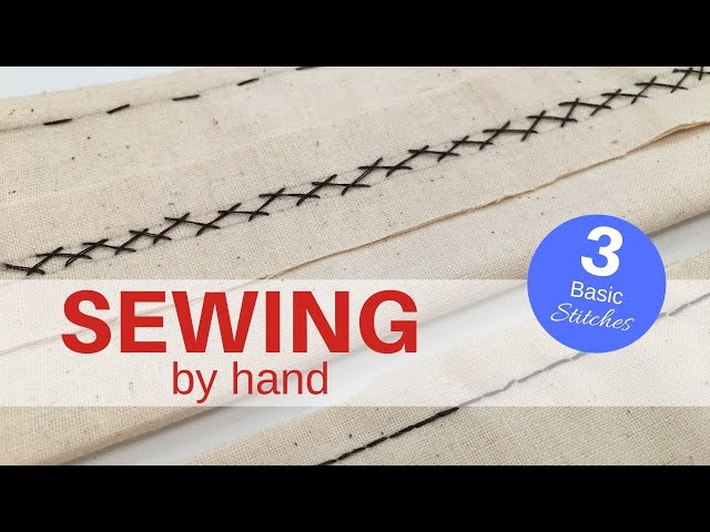 5 Most Useful Basic Hand Sewing Stitches - for All Sewing Projects Stitch  Clinic