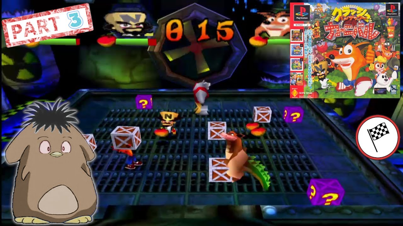 Crash Bash (PSX) - 2p Coop. Playthrough [Part 3] - YouTube