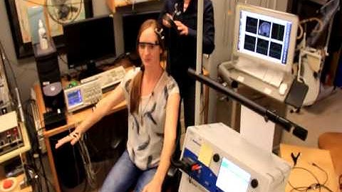Transcranial Magnetic Stimulation Demonstration