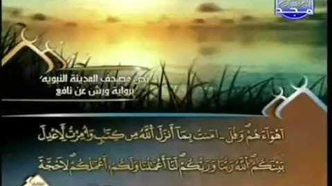 الختمة المرتلة للشيخ العيون الكوشي - الجزء الخامس و العشرون ( 25 ) - قراءة برواية ورش عن نافع