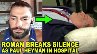 Roman Reigns Breaks Silence as Paul Heyman in Hospital After Attack by Bloodline on WWE SmackDown Wealth