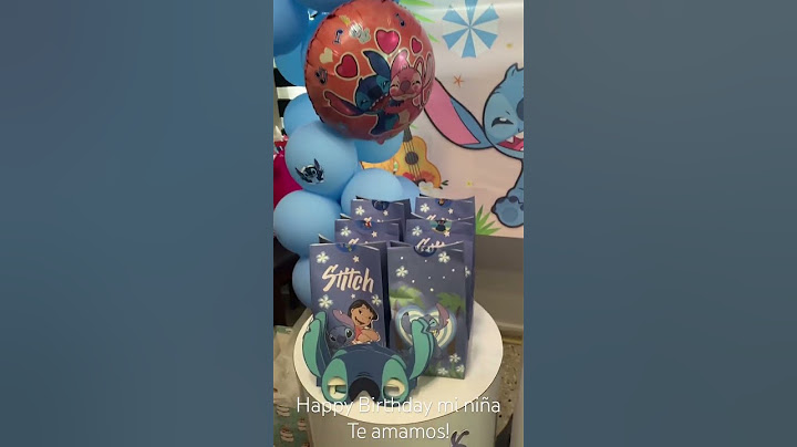 Cumpleaños de stitch #birthdaycelebration #cumpleaños #stitch #stitching #ohana #family #puertorico