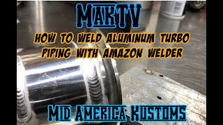 Welding Turbo Coldside Piping With AHP AlphaTig X. Lowdoller Solutions High Dollar Results