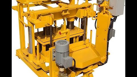 Qt40-3A Egg Layer Block Machine