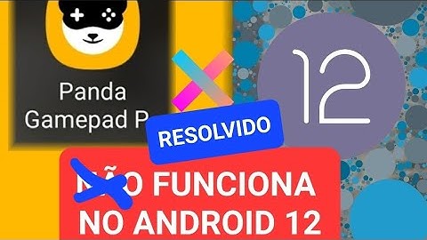 PANDA GAMEPAD NO ANDROID 12, COMO FUNCIONAR! TELA TRAVADA RESOLVIDO!