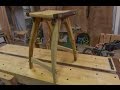 Woodworking, Shop Stool With Old School Joinery Woodworking, Shop Stool With Old School Joinery
