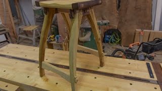 This is how you build a shop stool like a Boss! Learn how the old timers built with no screws using only joinery. Dozuki Saw: ...