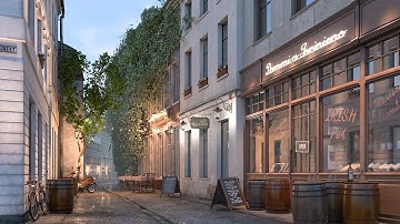 Chaos Vantage — Changing and rendering lights.