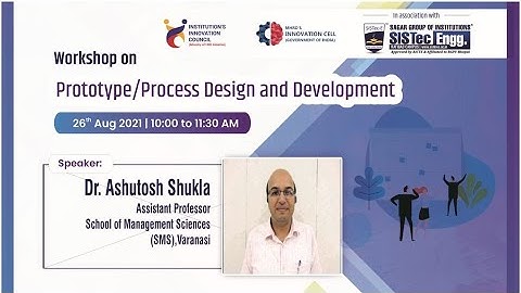 Workshop on "Prototype/Process Design and Development"
