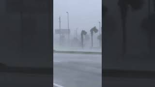 Inside Hurricane Ian as it hit Punta Gorda, FL!  #HurricaneIan #shorts