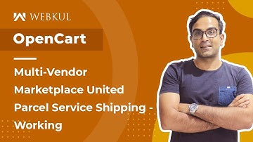 OpenCart Multi Vendor United Parcel Service Plugin - Working
