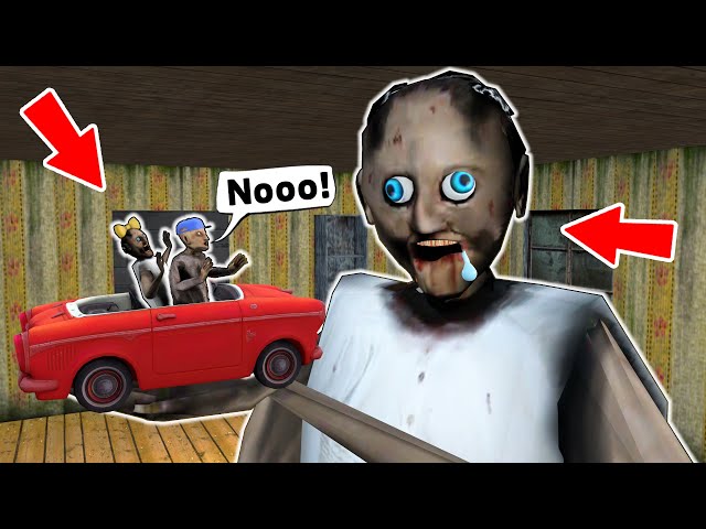 Granny vs baby-Granny vs teenager-Granny - funny horror animation (30  minutes with Granny) 