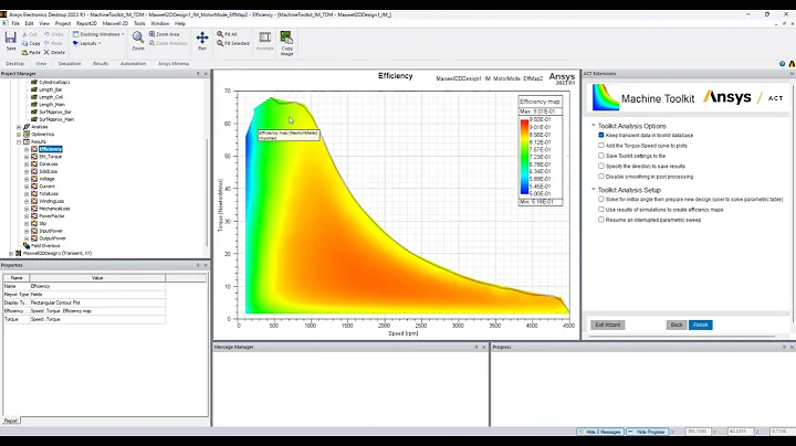Ansys Maxwell - 3PH Induction Motor - Part 2 - Electric Machine Toolkit ACT