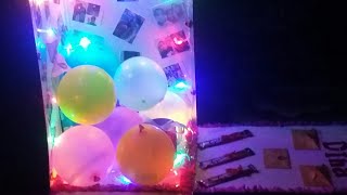 light & Balloon box  /صندوق الصور و المفاجأت 