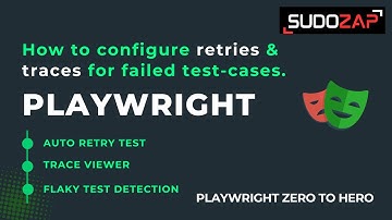 How to Retry Failed Test Cases in Playwright 🔥 Auto-Retry , Trace Viewer, Flaky Test 👉 @sdetchamp