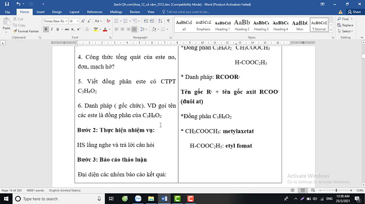 Giáo án hóa 12 cơ bản mói nhất