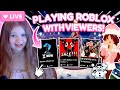 🔴 LIVE - PLAYING THE NEW DRESS TO IMPRESS UPDATE WITH VIEWERS! JOIN ME! ROBLOX