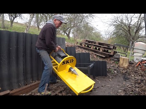 Видео: ВЛОГ: Випробування дровокола. Готовий до заготівлі дров.