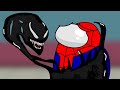 Venom Infects Spiderman in Among us Part 11 - Henry Stickmin has Venom   Venom Fight Animation