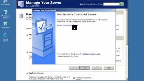 How To Install POP3 - SMTP Mail Server - Windows Server 2003
