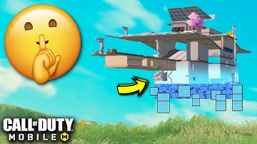 *NEW* SECRET SPOT on FLOATING PLATFORM!! | CALL OF DUTY MOBILE | SOLO VS SQUADS