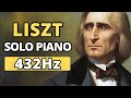 Liszt - Solo Piano &amp; Animated AI Art | 432 Hz | Study, Sleep, Background