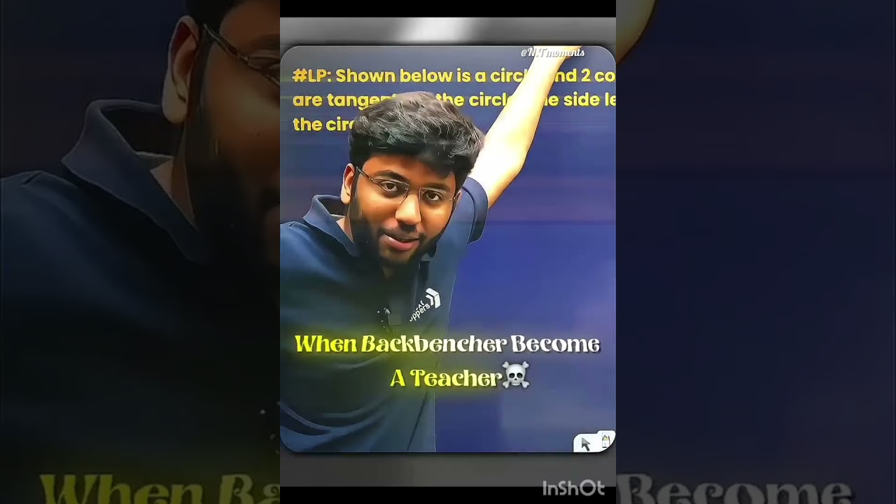 When backbencher become a teacher 💀 #ytshorts #shobhitnirwan