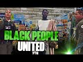 Walmart security defeated by black people protecting a black man from them