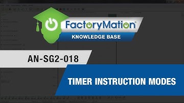 AN-SG2-018: Timer Instruction Modes