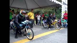 Drag Bike Race Karisma Vs Vega #201m
