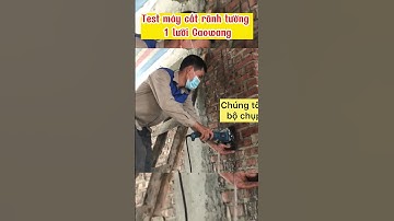 Thực Tế Máy Cắt 1 Lưỡi Caowang Làm Việc #Short