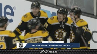 Boston Bruins NHL Trade Deadline Options Boston Bruins NHL Trade Deadline Options