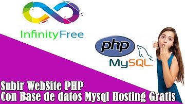 Subir proyecto en PHP + Base de datos MYSQL a Hosting Gratis