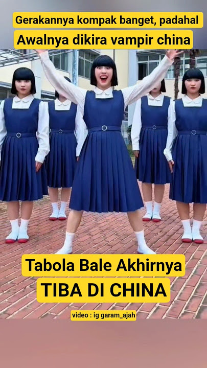 TABOLA BALE SAMPAI DI CHINA #tabolabale #dance #dancevideo #china #fyp #hiburan