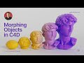 C4d morph between objects  cinema 4d tutorial