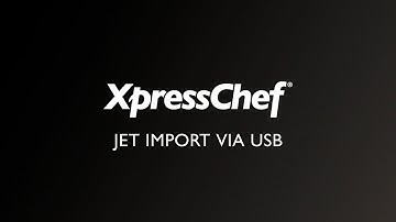 05 - How to Import Menu via USB Flash Drive (JET)
