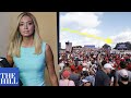 JUST IN: Trump plays surprise video of Kayleigh McEnany at rally in Tampa, Florida
